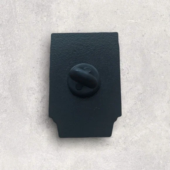 NEW Cat Sleeping Window Sill Scene Neon Enamel Pin Brooch - Picture 2 of 2